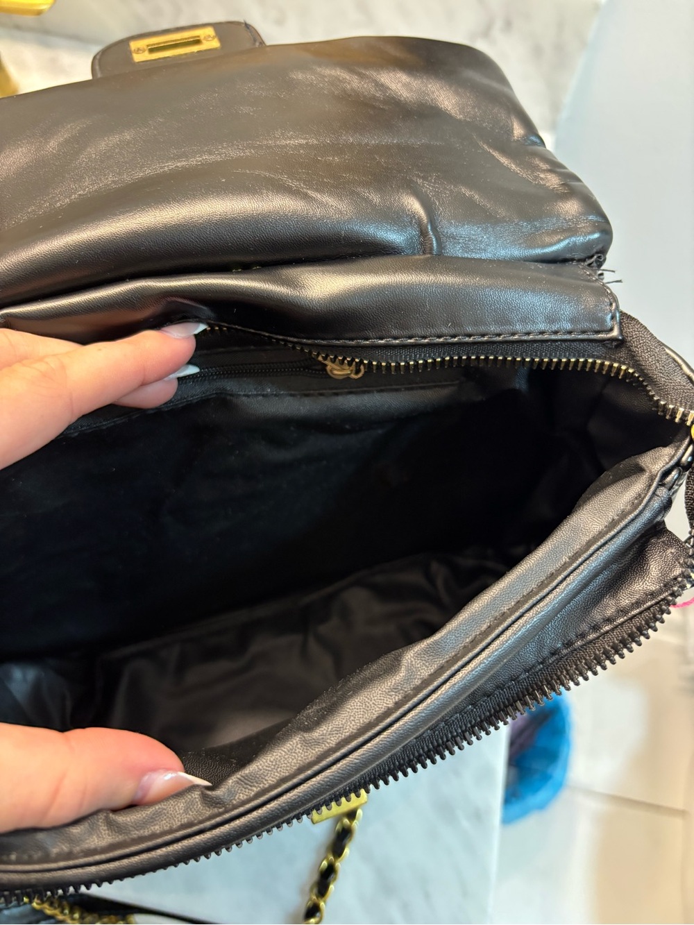 NWT Magnolia Quilted Backpack - Retails $65 - Picture 4 of 7
